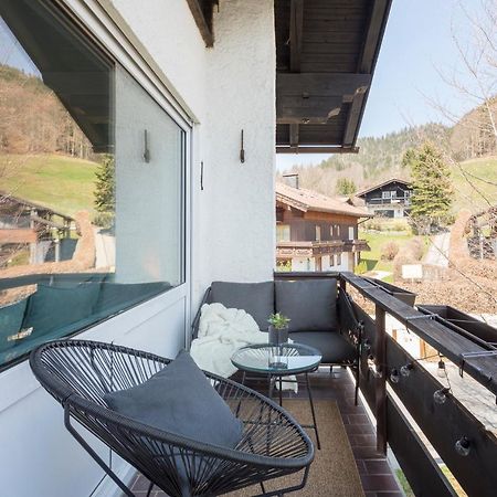 Design Apartment „Alpengluehen“ Nahe Breitachklamm 奥伯斯特多夫 外观 照片
