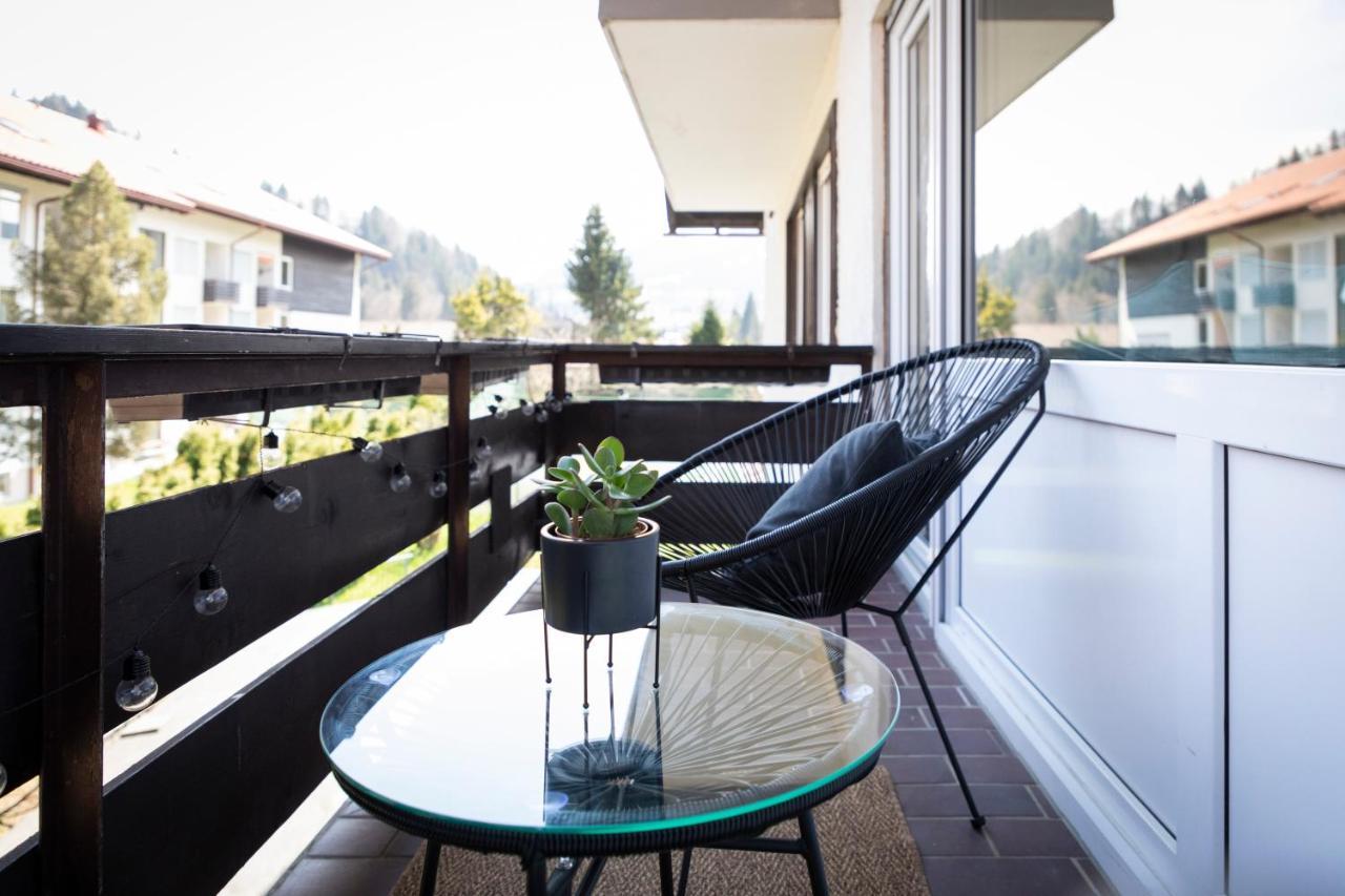 Design Apartment „Alpengluehen“ Nahe Breitachklamm 奥伯斯特多夫 外观 照片