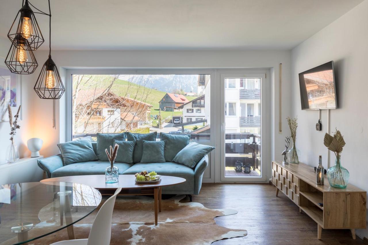 Design Apartment „Alpengluehen“ Nahe Breitachklamm 奥伯斯特多夫 外观 照片